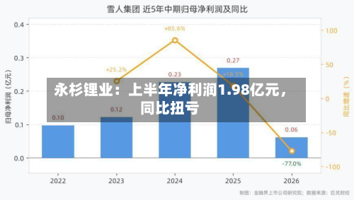 永杉锂业：上半年净利润1.98亿元，同比扭亏-第2张图片