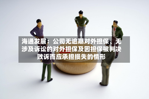 海通发展：公司无逾期对外担保、无涉及诉讼的对外担保及因担保被判决败诉而应承担损失的情形