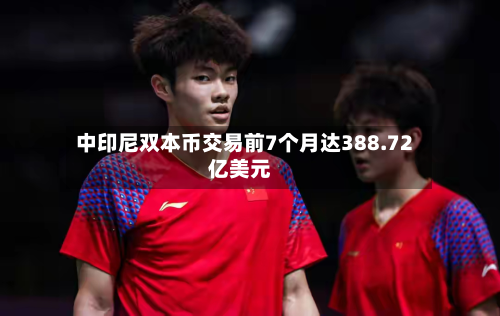 中印尼双本币交易前7个月达388.72亿美元-第2张图片
