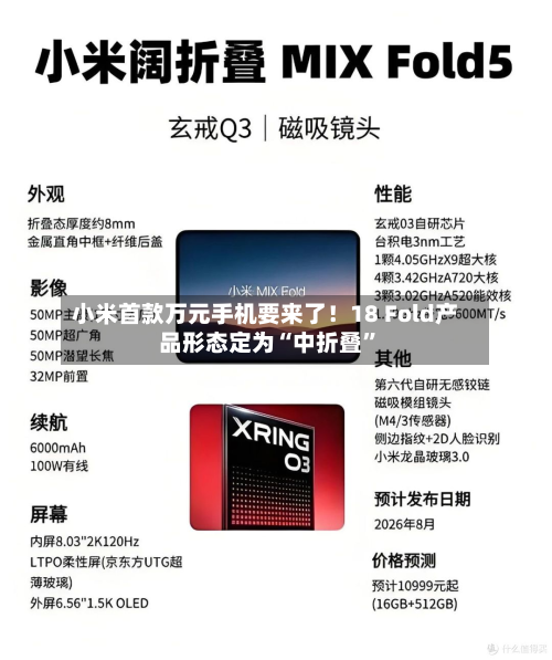 小米首款万元手机要来了！18 Fold产品形态定为“中折叠”-第2张图片