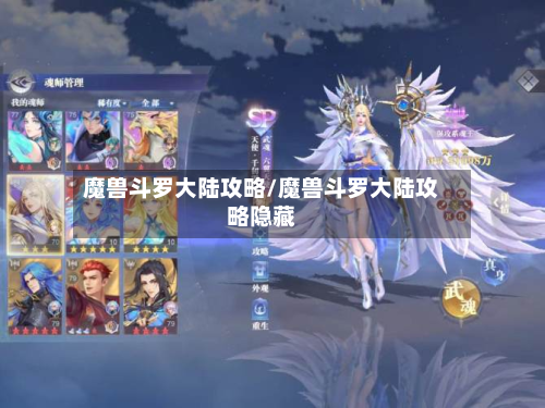 魔兽斗罗大陆攻略/魔兽斗罗大陆攻略隐藏