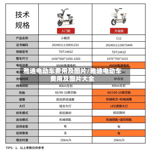 雅迪电动车费用及图片/雅迪电动车费用及图片大全