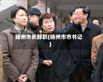 扬州市长辞职(扬州市市书记)