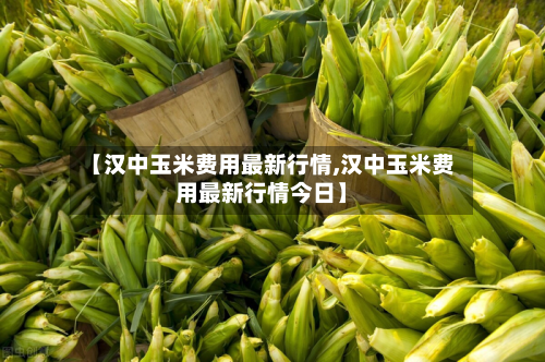 【汉中玉米费用最新行情,汉中玉米费用最新行情今日】-第3张图片
