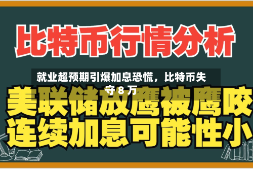 就业超预期引爆加息恐慌，比特币失守 8 万-第3张图片
