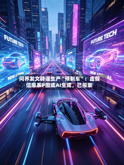 问界发文辟谣生产“预制车	”：虚假信息系P图或AI生成，已报案-第3张图片
