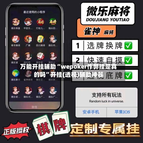 万能开挂辅助“wepoker作弊挂是真的吗”开挂(透视)辅助神器-第2张图片