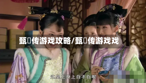 甄嬛传游戏攻略/甄嬛传游戏戏