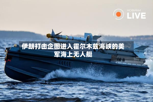 伊朗打击企图进入霍尔木兹海峡的美军海上无人艇-第3张图片