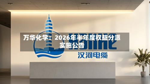 万华化学：2026年半年度权益分派实施公告-第2张图片