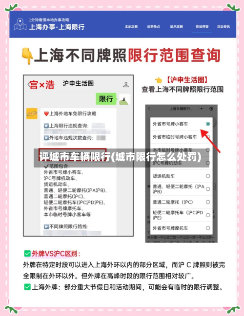 评城市车辆限行(城市限行怎么处罚)-第2张图片