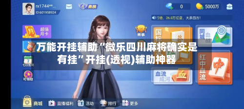 万能开挂辅助“微乐四川麻将确实是有挂	”开挂(透视)辅助神器-第2张图片