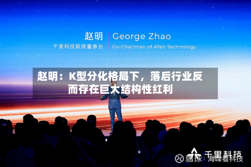 赵明：K型分化格局下，落后行业反而存在巨大结构性红利