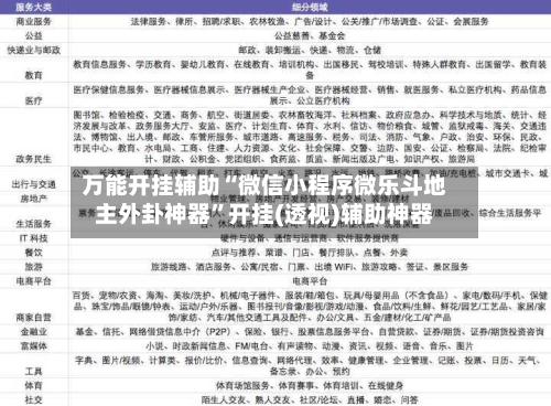 万能开挂辅助“微信小程序微乐斗地主外卦神器”开挂(透视)辅助神器