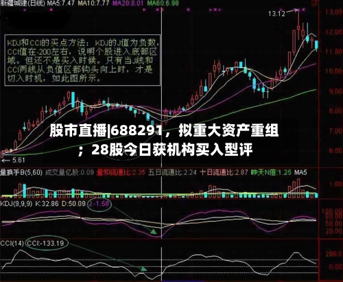 股市直播|688291，拟重大资产重组；28股今日获机构买入型评