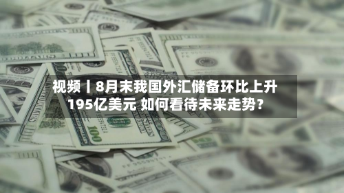 视频丨8月末我国外汇储备环比上升195亿美元 如何看待未来走势？-第2张图片