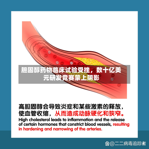 胆固醇药物临床试验受挫，数十亿美元研发竞赛蒙上阴影
