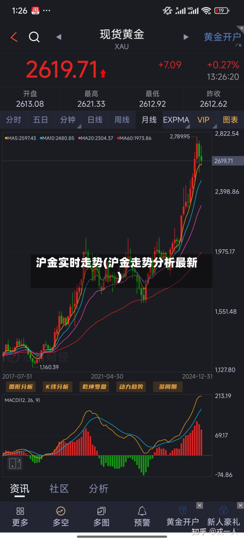 沪金实时走势(沪金走势分析最新)