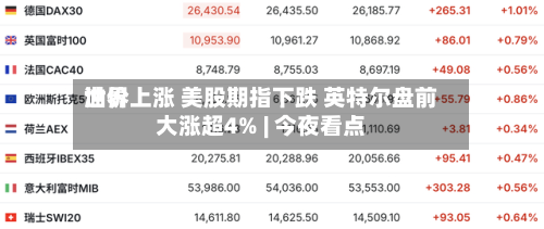 世界
油价上涨 美股期指下跌 英特尔盘前大涨超4% | 今夜看点-第2张图片