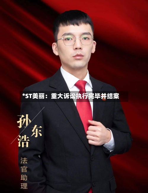 *ST美丽：重大诉讼执行完毕并结案-第2张图片