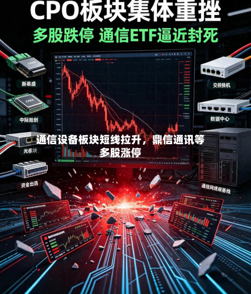 通信设备板块短线拉升，鼎信通讯等多股涨停