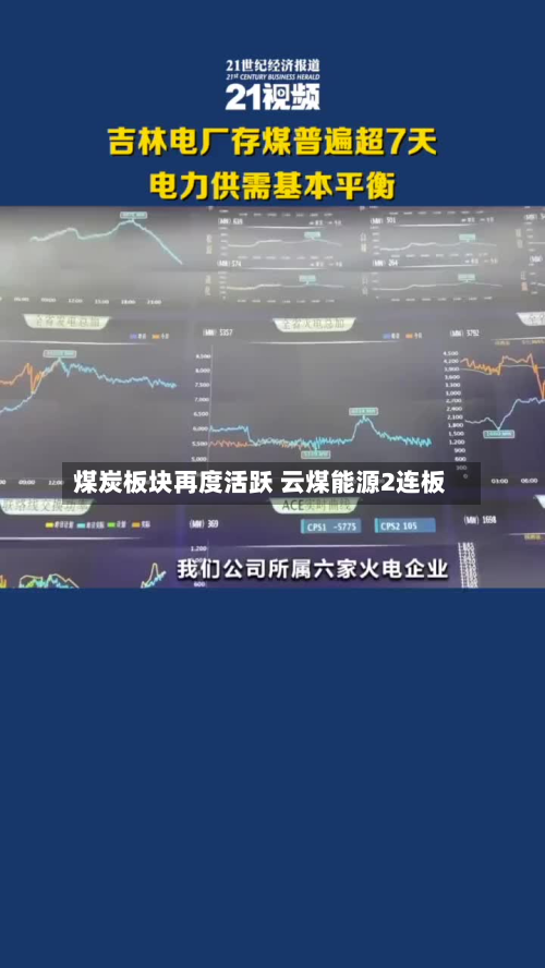 煤炭板块再度活跃 云煤能源2连板-第1张图片