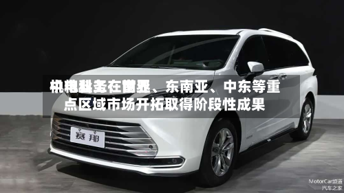 中粮科工：世界机电业务在南亚、东南亚、中东等重点区域市场开拓取得阶段性成果