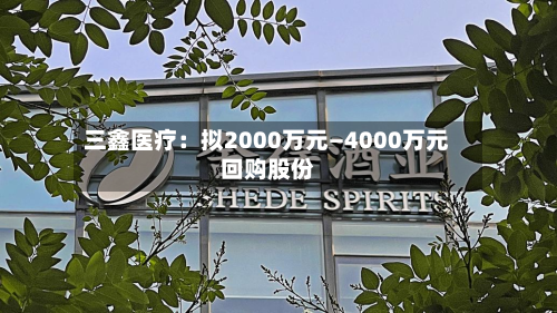 三鑫医疗：拟2000万元—4000万元回购股份-第2张图片