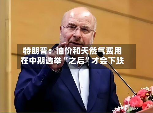 特朗普：油价和天然气费用在中期选举“之后”才会下跌-第1张图片