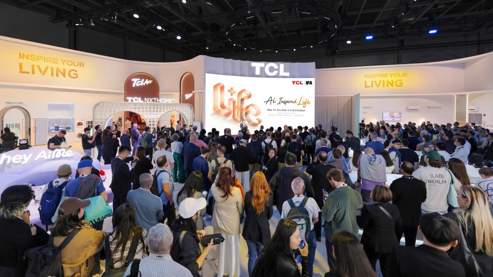 连续16年参展IFA，TCL展示Mini LED及AI家电	，欧洲本土化员工超九成